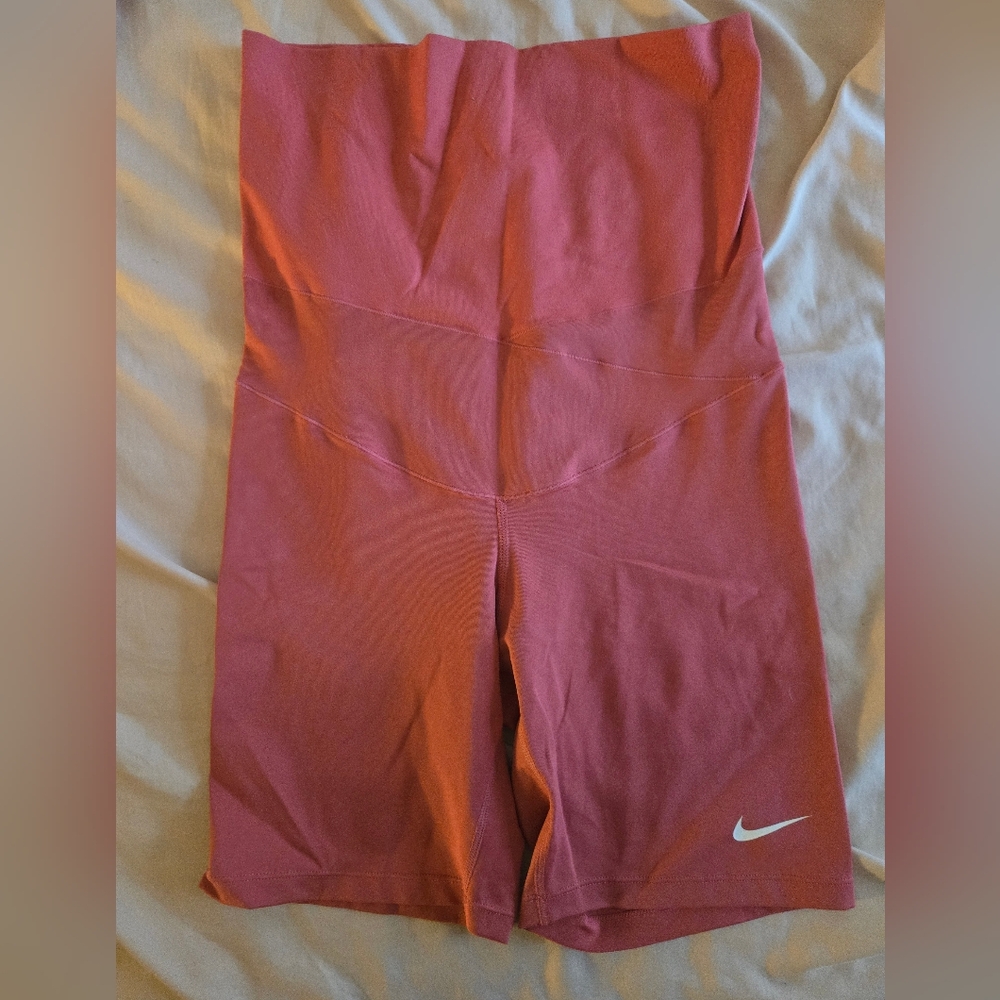 Nike Pink Maternity Shorts